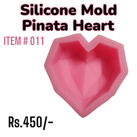 Silicone Mold Pinata Heart ( Item # 11 )