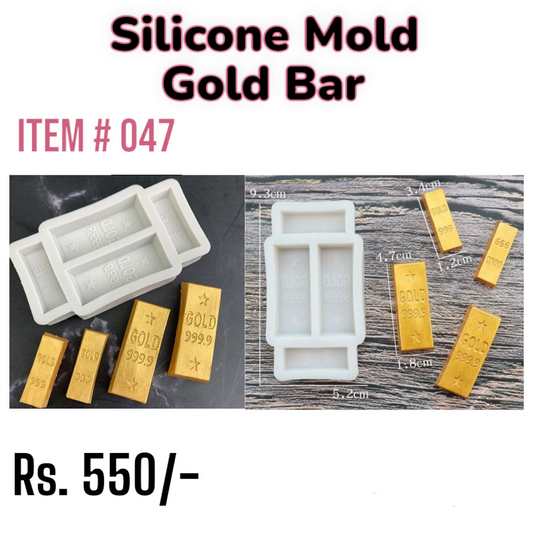 Gold Bar Mold (Item # 047)