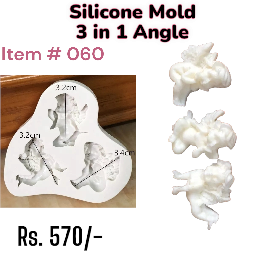 3 in 1 Angle Mold (Item # 060)