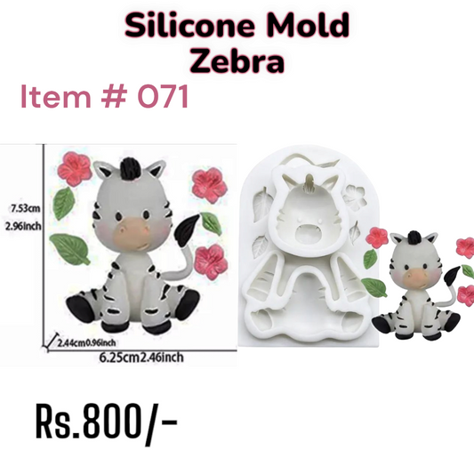 Zebra Mold (Item # 071)