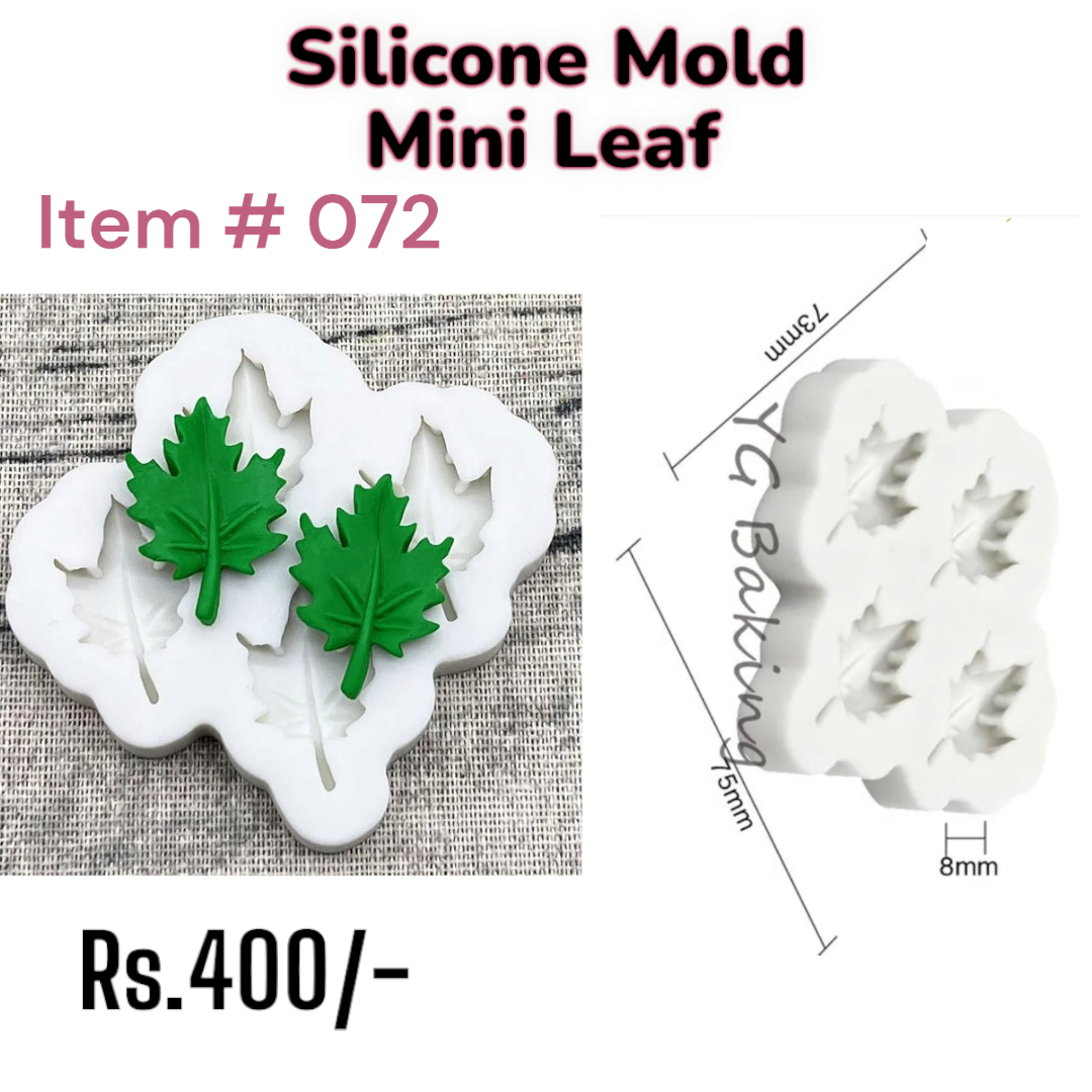 Mini Leaf Mold (Item # 072)