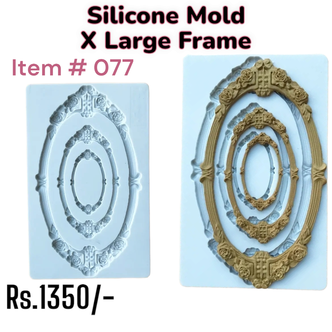 X Large Frame Mold (Item # 077)