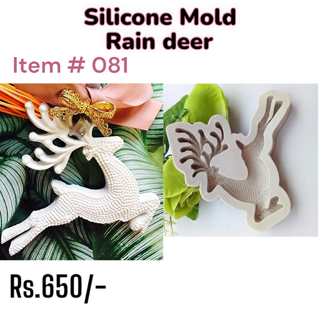 Rain Deer Mold (Item # 081)