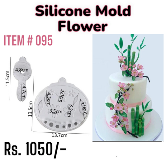 Flower Mold 2 Pcs Set (Item # 095)