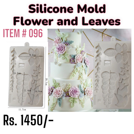 Flower and Leaves Mold (Item # 096)