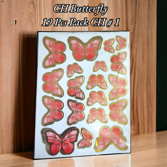 CH Butterfly 19 Pcs Pack CH # 1