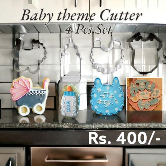 Baby Theme Cutter 4 Pcs Set