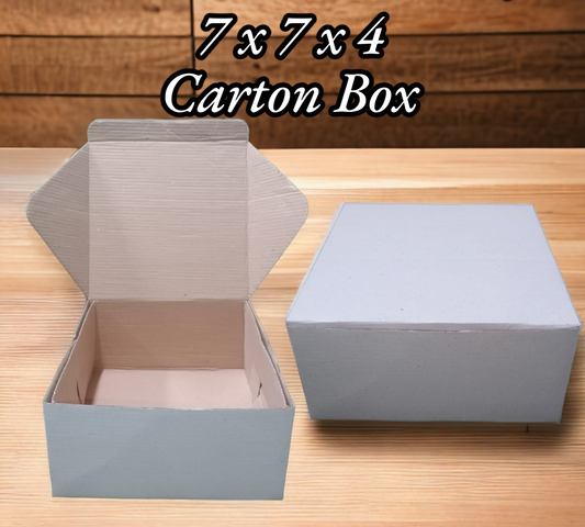 7 x 7 x 4 Carton Box