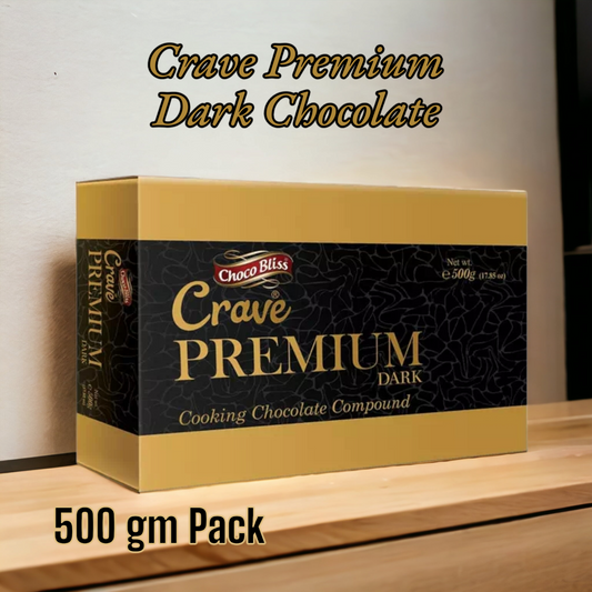 Crave Premium Dark Chocolate 500 gm Pack