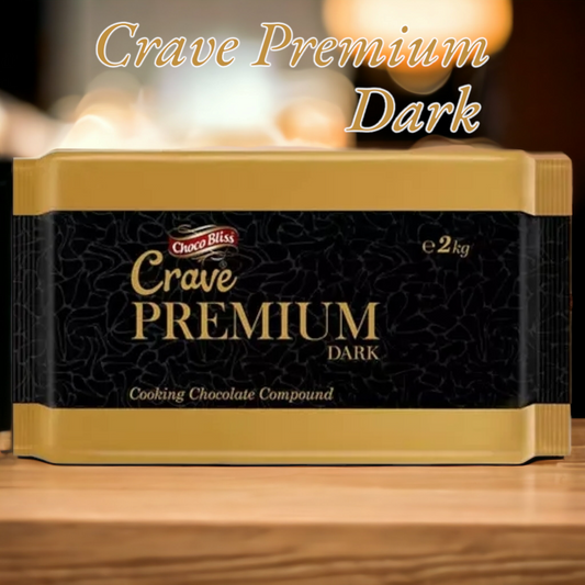 Crave Premium Dark Chocolate 2 kg Slab