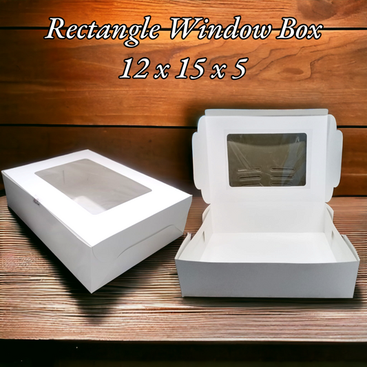 12 x 15 x 5 Rectangle Window Box