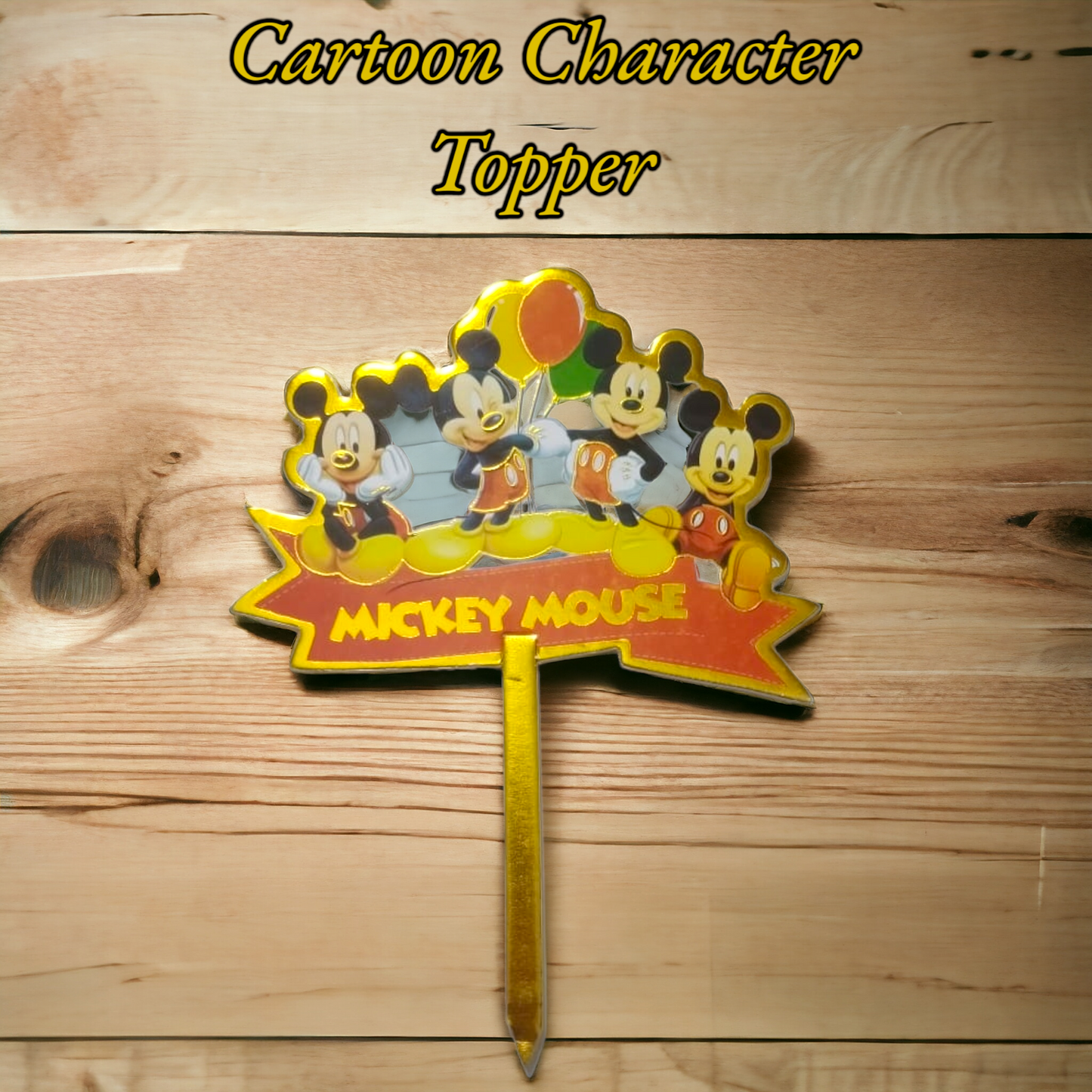 Cartoon Character Topper