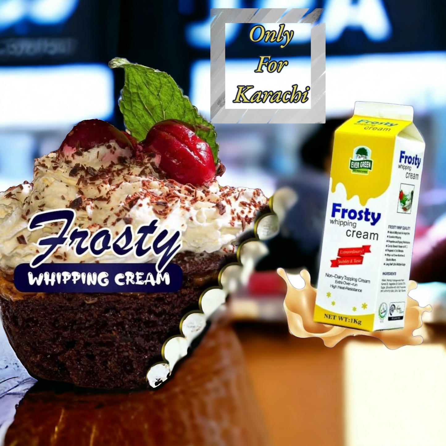 Frosty Whipping Cream ( Only for Karachi )