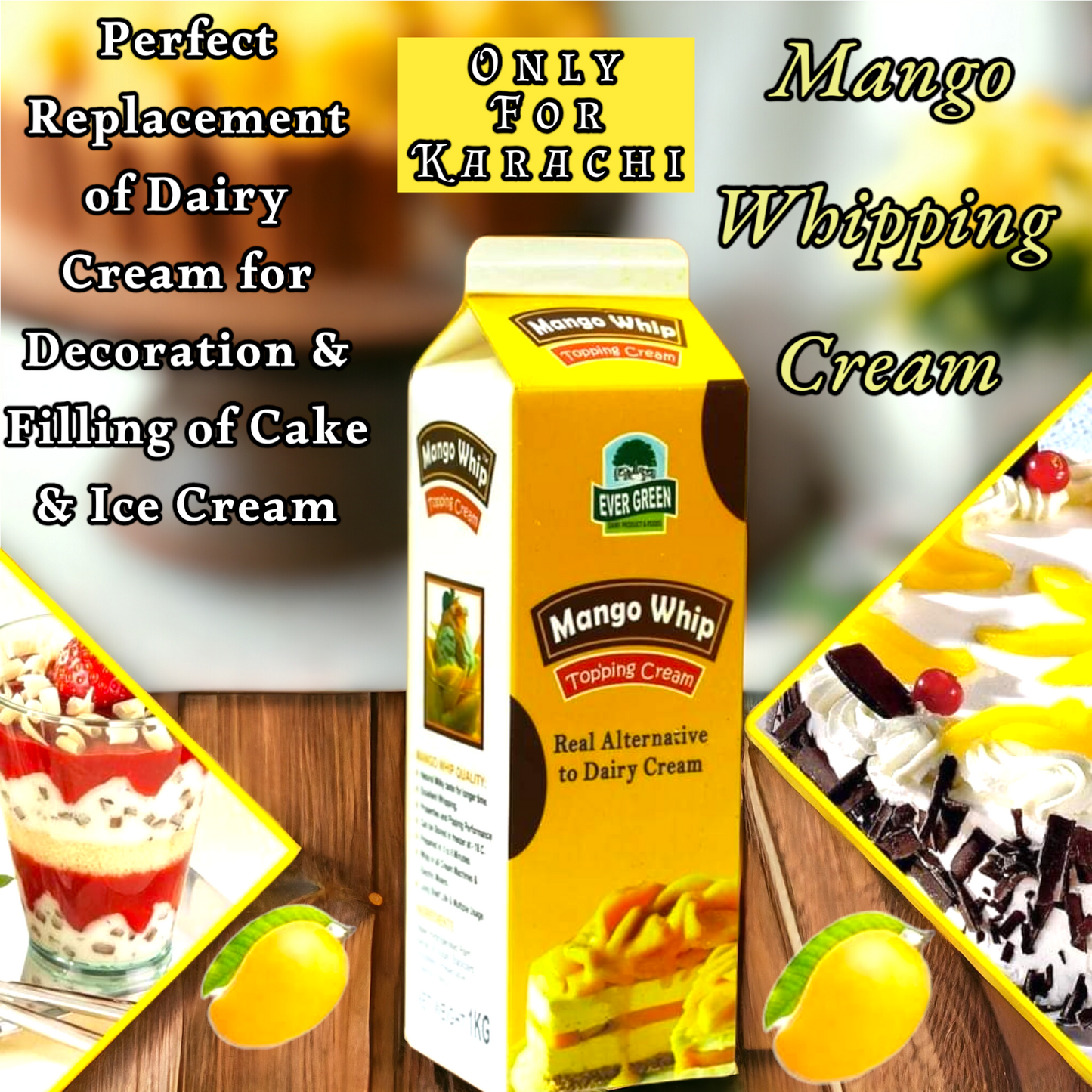 Mango Whipping Cream