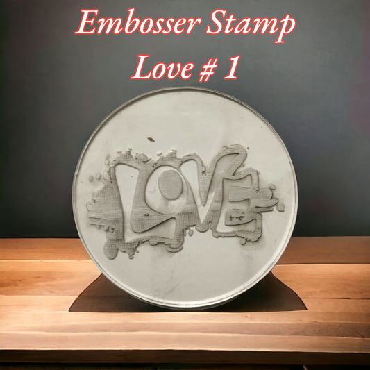 Embosser Stamp Love