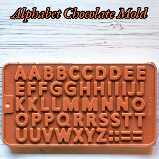 Alphabet Chocolate Mold