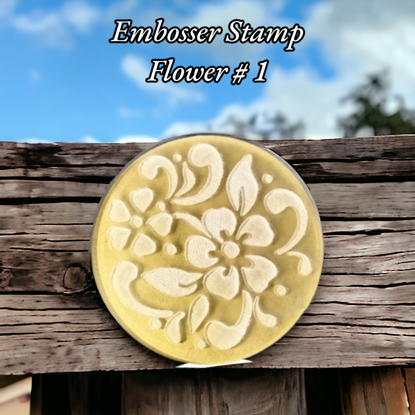 Embosser Stamp Flower