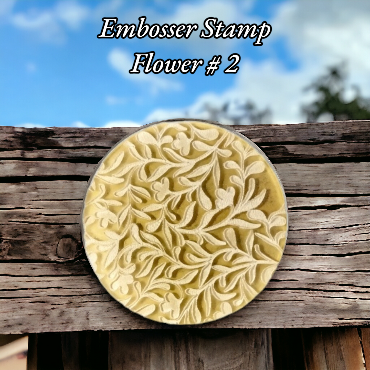 Embosser Stamp Flower