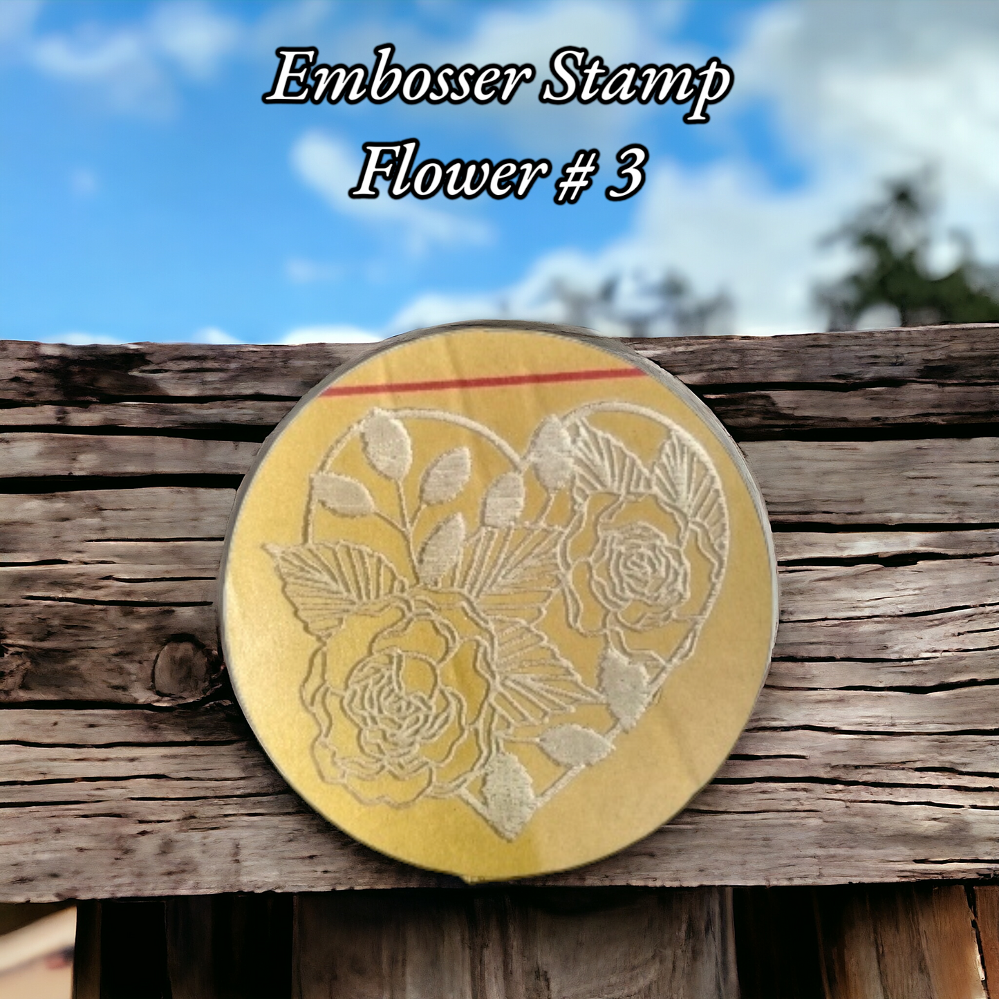 Embosser Stamp Flower