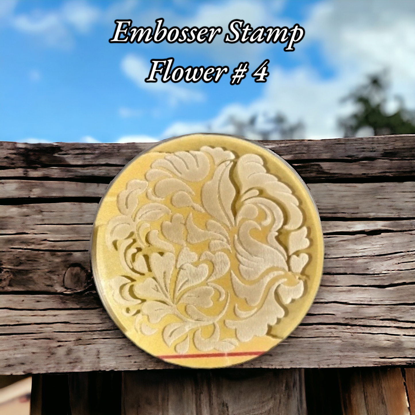 Embosser Stamp Flower