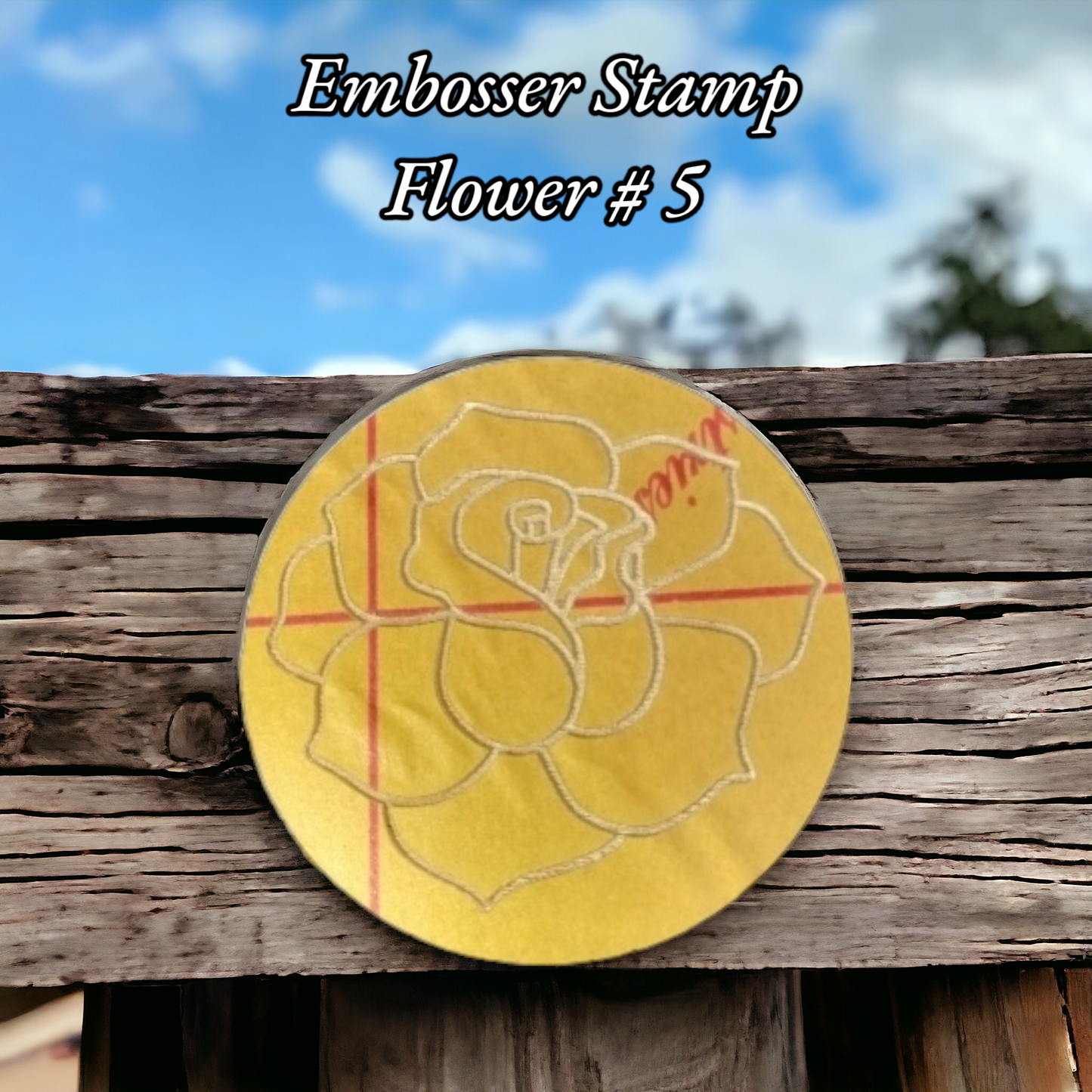 Embosser Stamp Flower