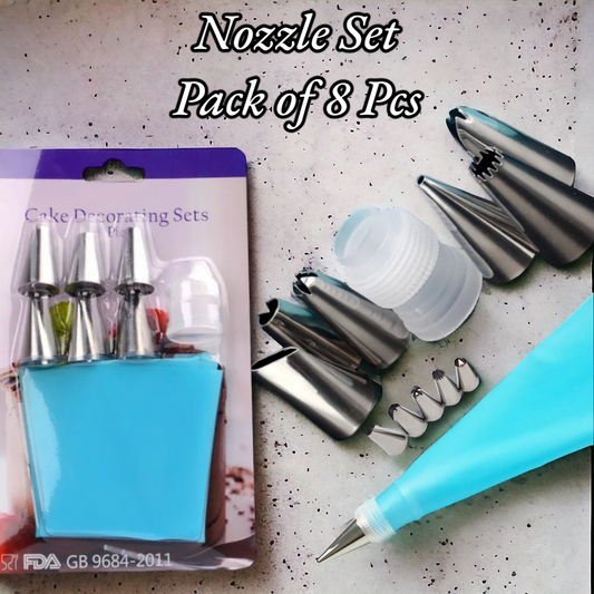 Nozzle Set Pack of 8 Pcs