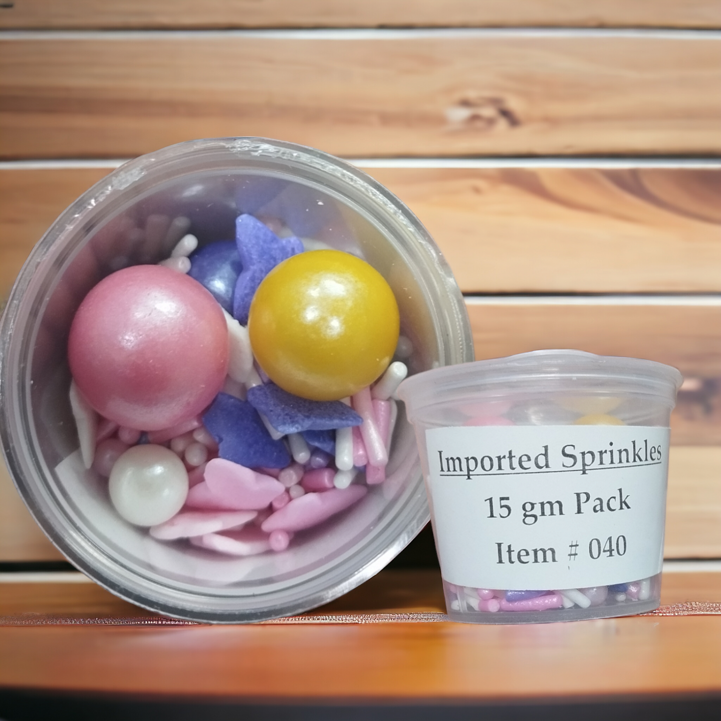 Imported Sprinkles 15 gm Pack Item # 040