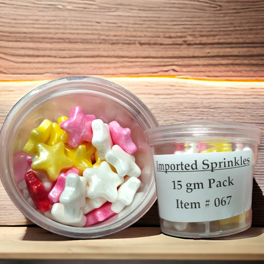 Imported Sprinkles 15 gm Pack Item # 067