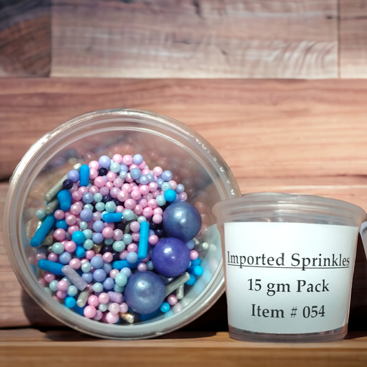 Imported Sprinkles 15 gm Pack Item # 054