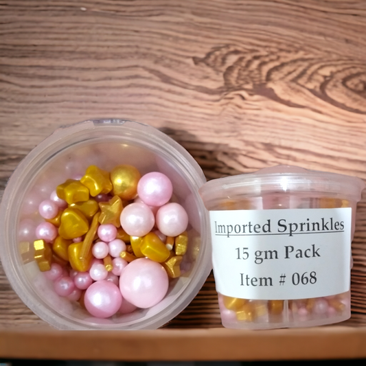 Imported Sprinkles 15 gm Pack Item # 068