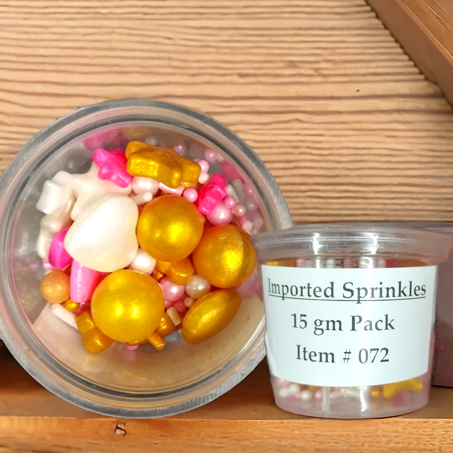 Imported Sprinkles 15 gm Pack Item # 072