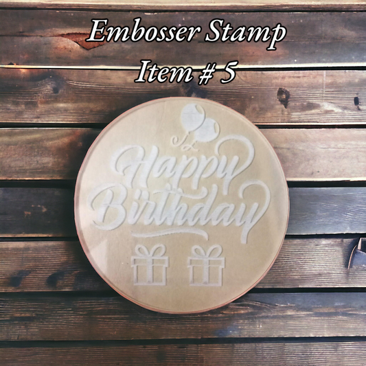 Embosser Stamp Item # 5