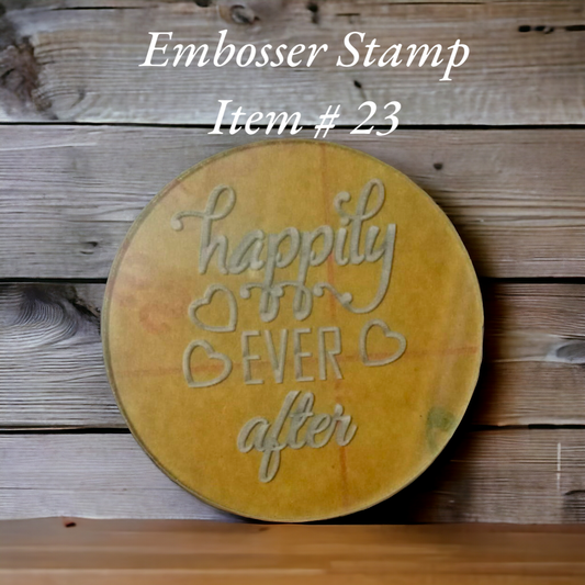 Embosser Stamp Item # 23