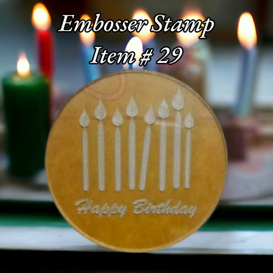 Embosser Stamp Item # 29