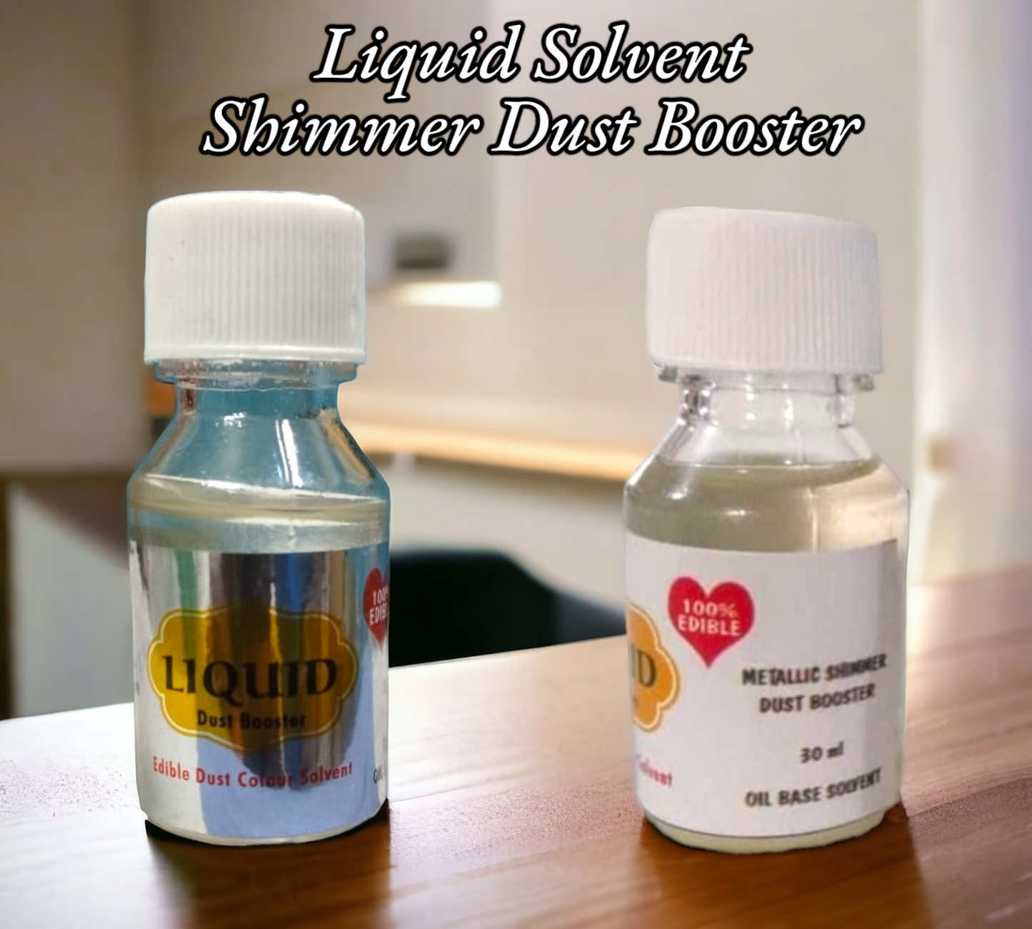 Liquid Oil Based Solvent for Shimmer Dust Booster