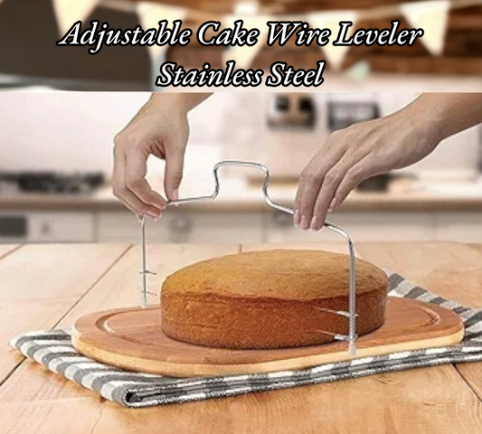 Adjustable Cake Wire Leveler Stainless Steel