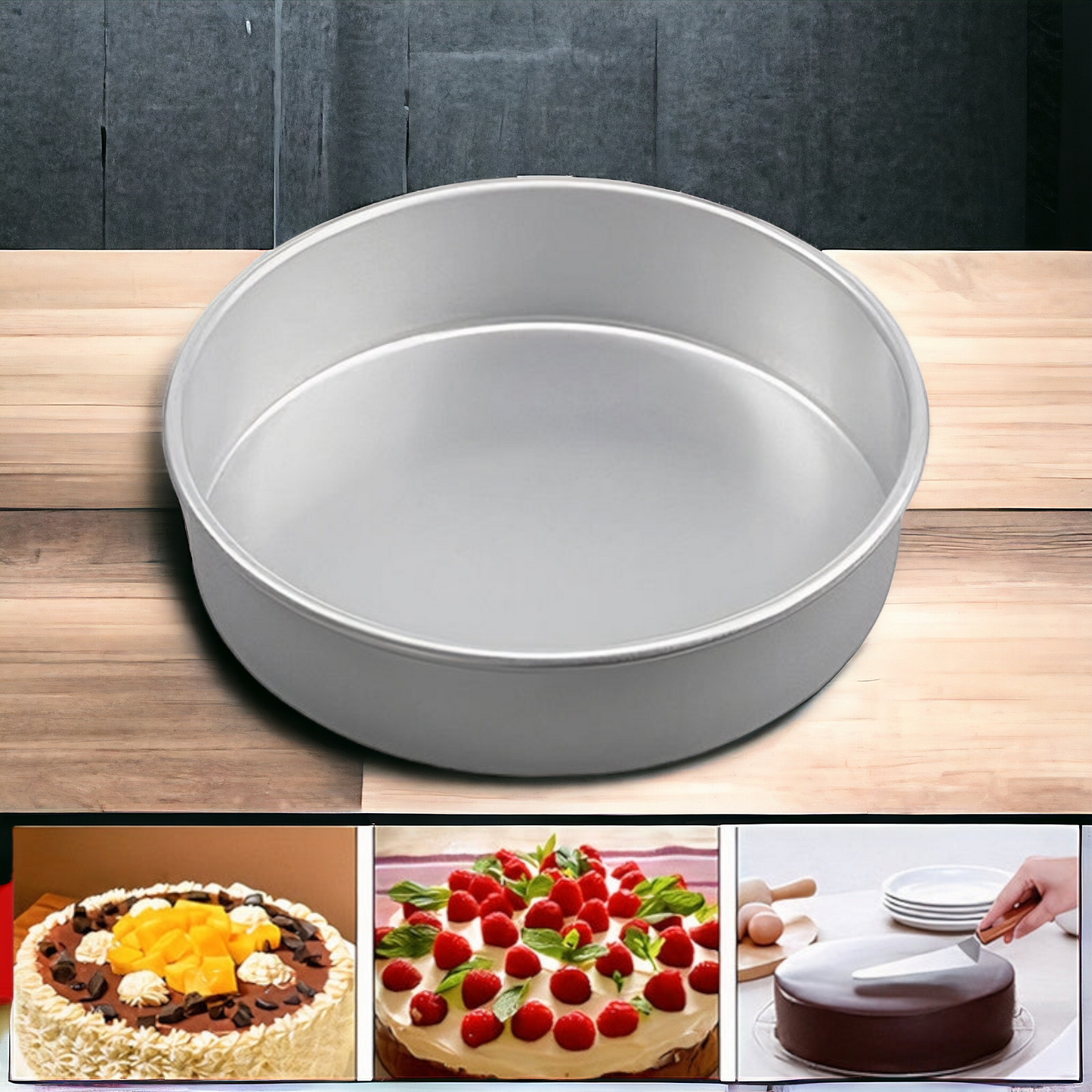 Round Shape Baking Mold 2" Height