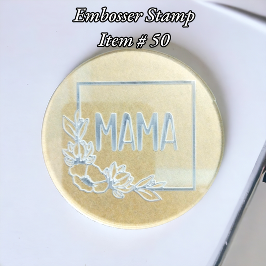 Embosser Stamp Item # 50