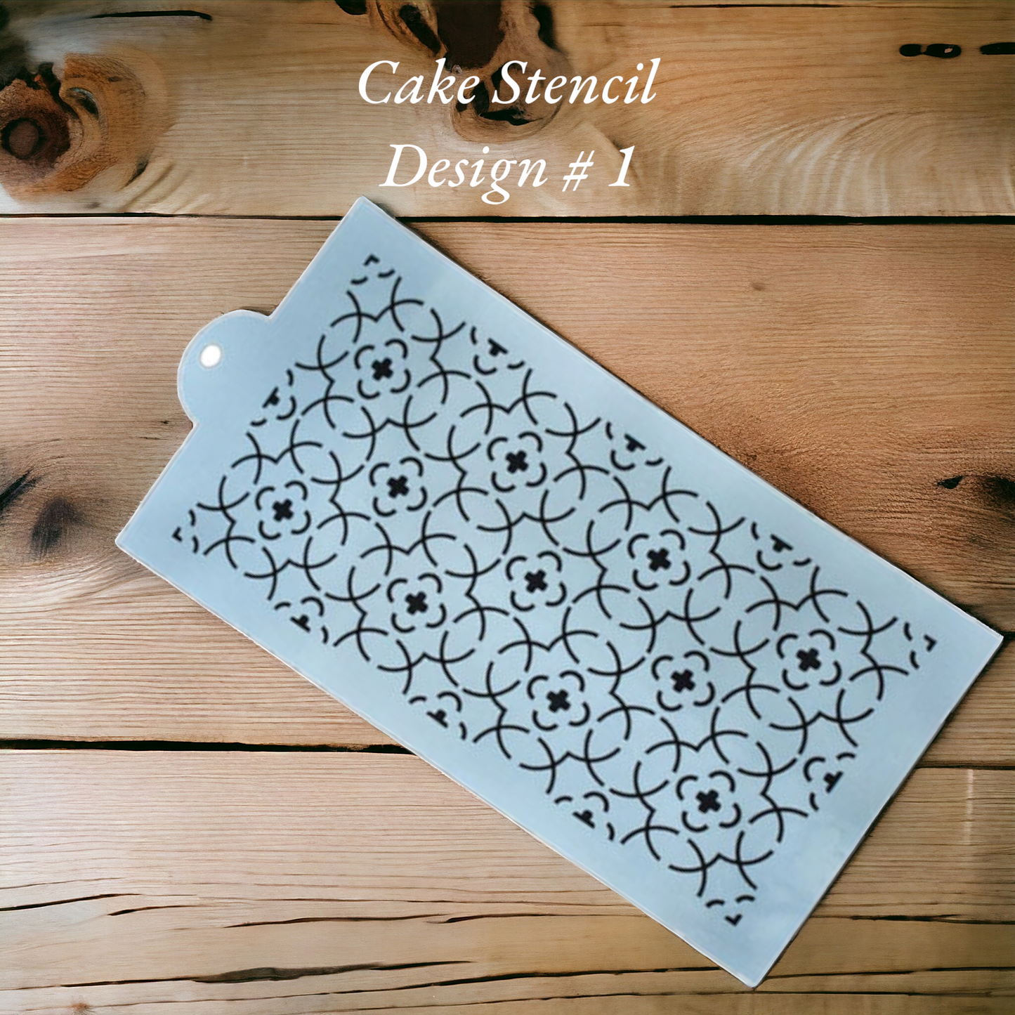 Cake Stencil Design # 1