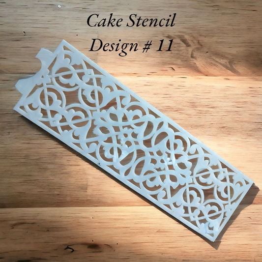 Cake Stencil Design # 11