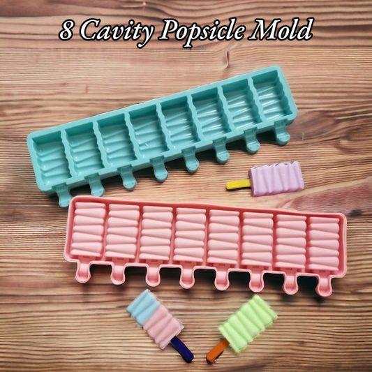 8 Cavity Popsicle Mold