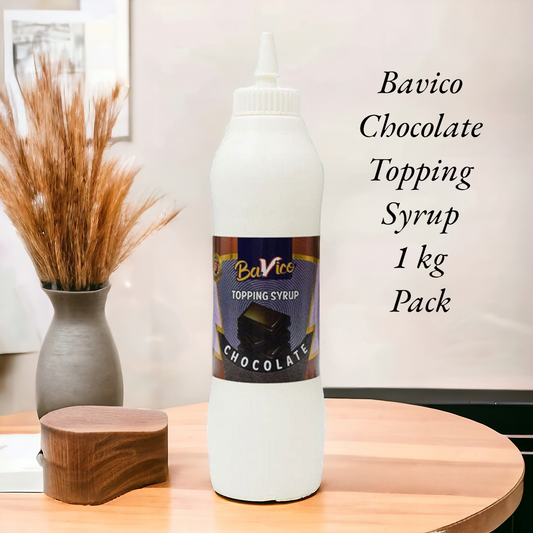 Bavico Chocolate Topping Syrup 1 Kg Pack