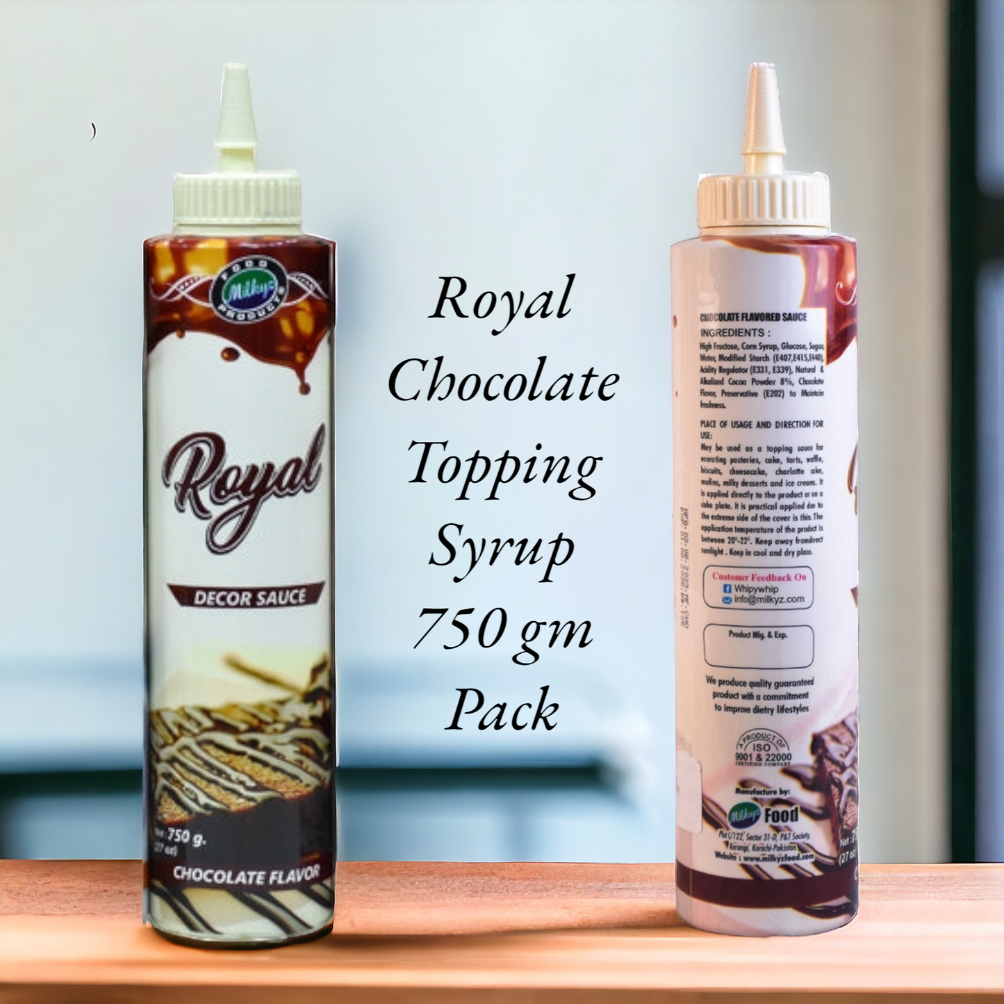 Royal Chocolate Topping Syrup 750 gm Pack