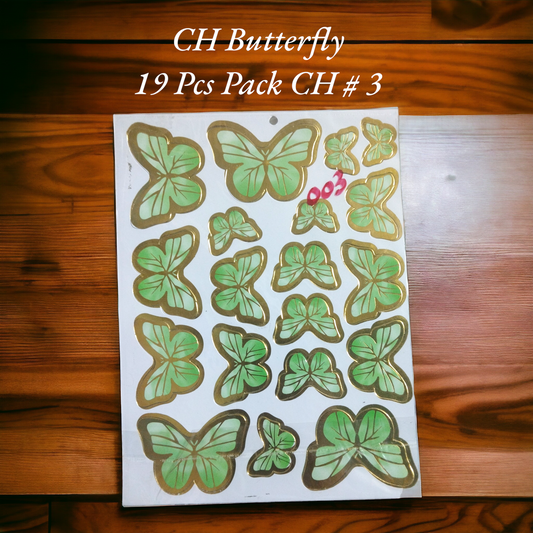 CH Butterfly 19 Pcs Pack CH # 3