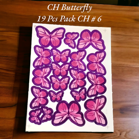 CH Butterfly 19 Pcs Pack CH # 6