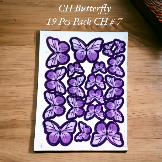 CH Butterfly 19 Pcs Pack CH # 7