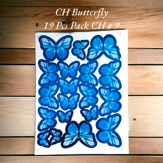 CH Butterfly 19 Pcs Pack CH # 9