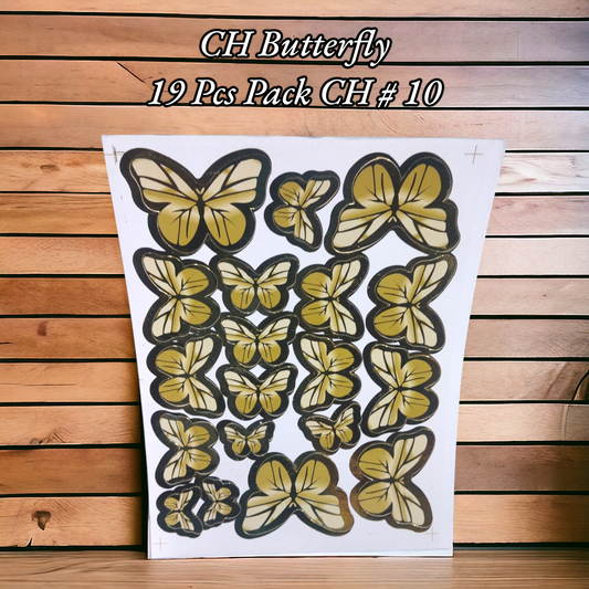 CH Butterfly 19 Pcs Pack CH # 10