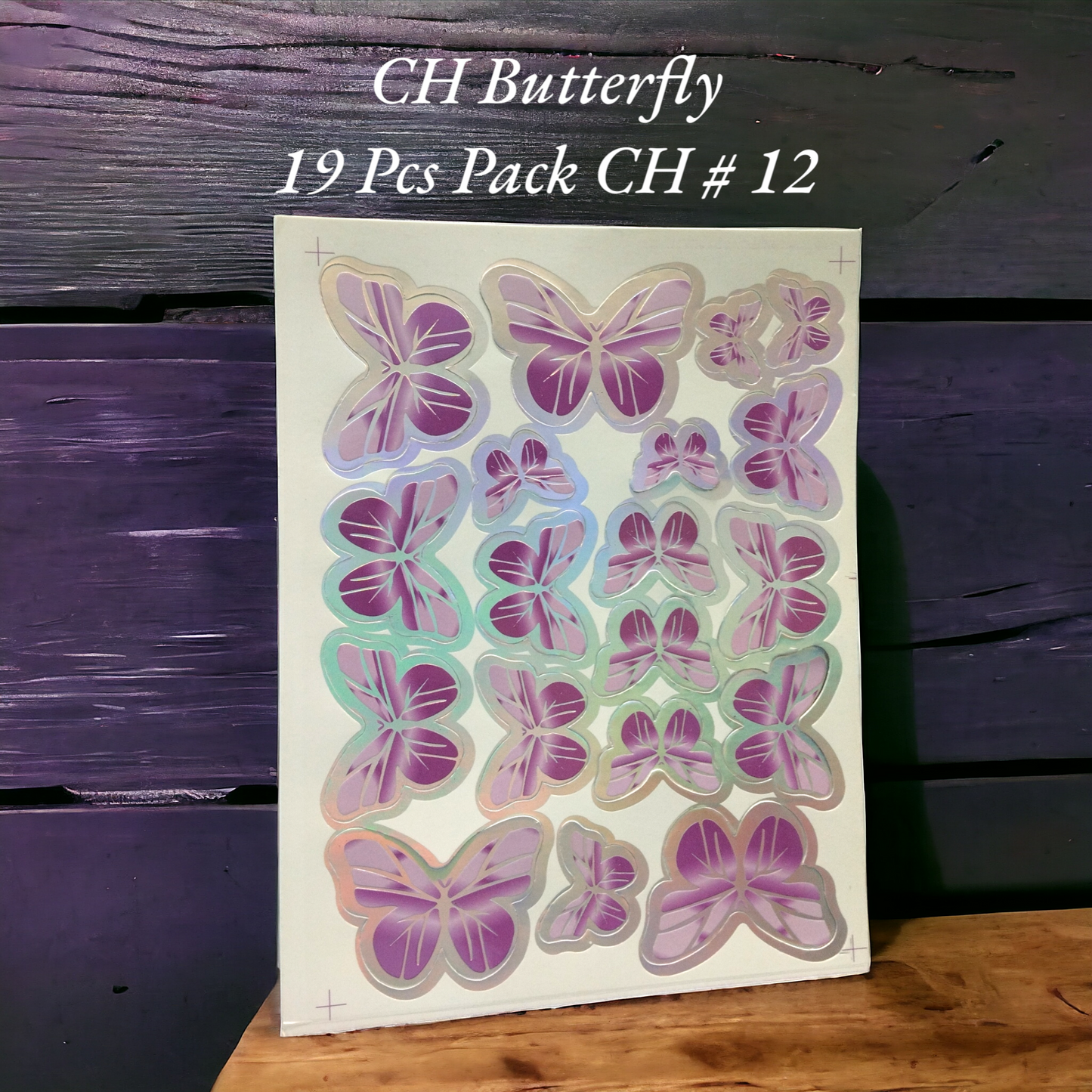 CH Butterfly 19 Pcs Pack CH # 12