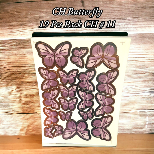 CH Butterfly 19 Pcs Pack CH # 11